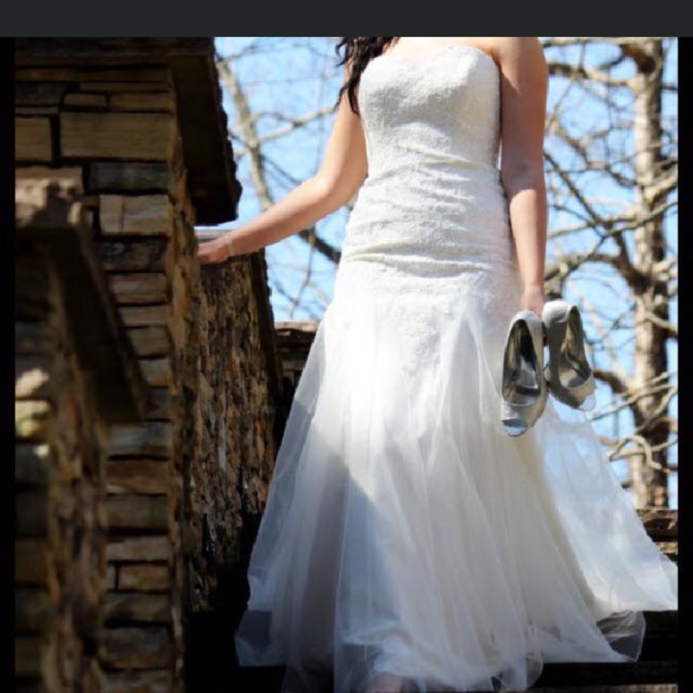 David’s Bridal wedding dress